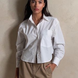 The Boxy Cropped Shirt